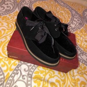 Arizona Black suede loafers